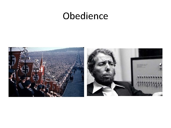 Obedience 