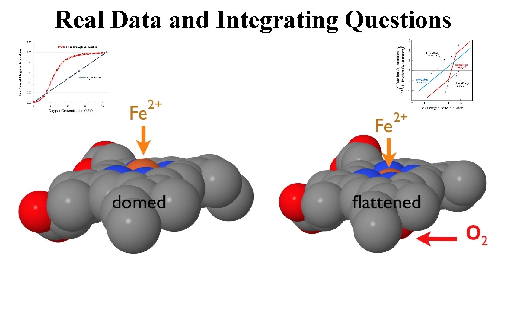 Real Data and Integrating Questions 