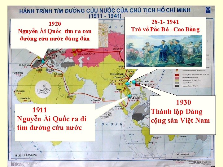 1920 Nguyễn Ái Quốc tìm ra con đường cứu nước đúng đắn 1911 Nguyễn