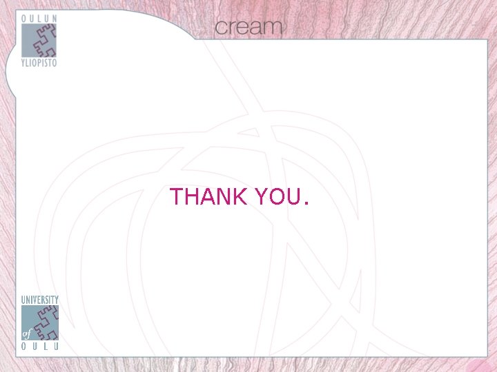 THANK YOU. 