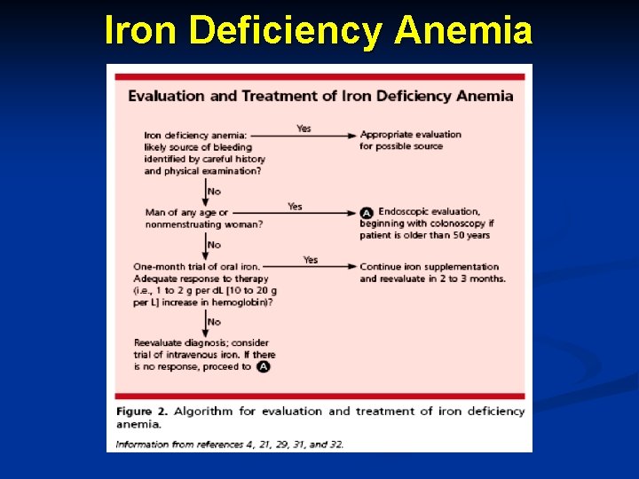 Iron Deficiency Anemia 