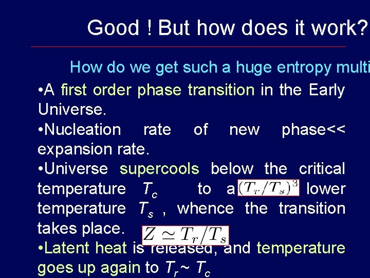 Good ! But how does it work? How do we get such a huge