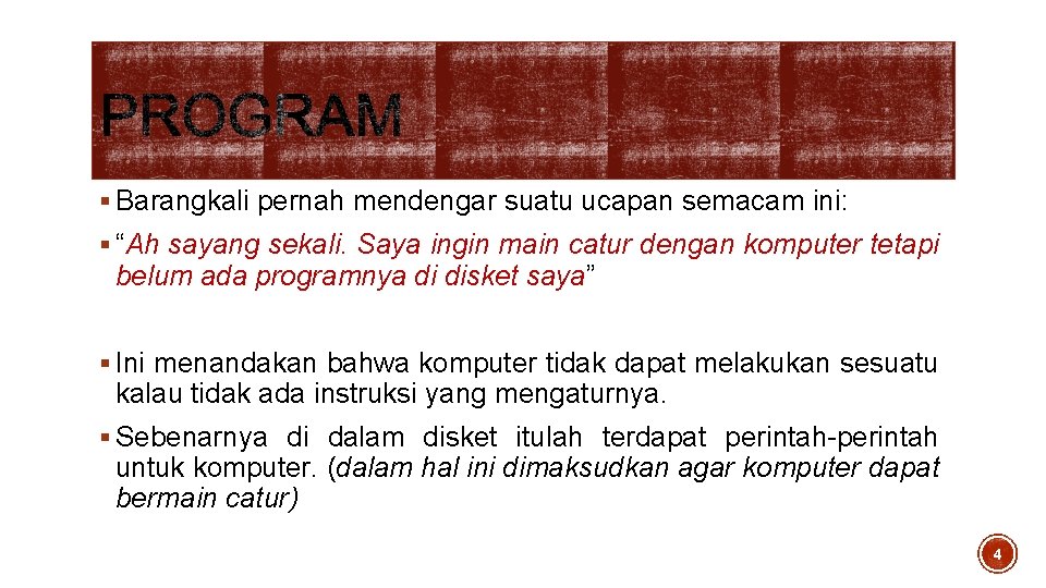 § Barangkali pernah mendengar suatu ucapan semacam ini: § “Ah sayang sekali. Saya ingin § Barangkali pernah mendengar suatu ucapan semacam ini: § “Ah sayang sekali. Saya ingin