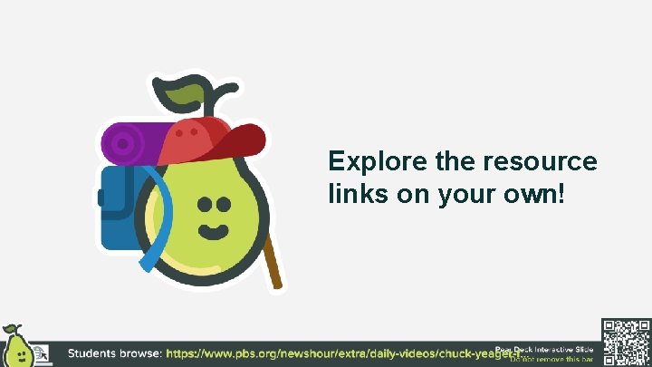 Explore the resource links on your own! 