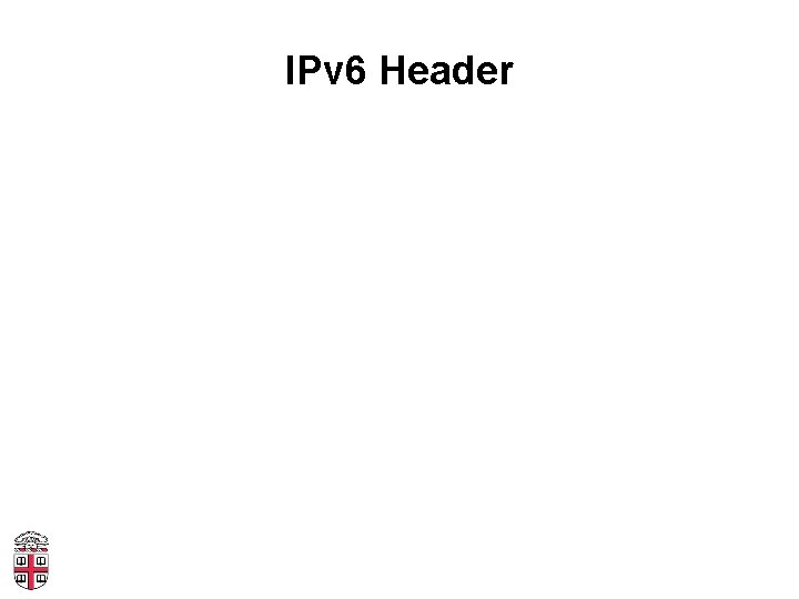 IPv 6 Header 