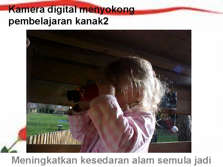 Kamera digital menyokong pembelajaran kanak 2 12 Meningkatkan kesedaran alam semula jadi 