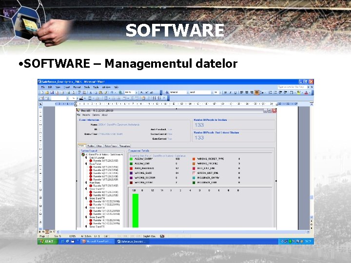 SOFTWARE • SOFTWARE – Managementul datelor 