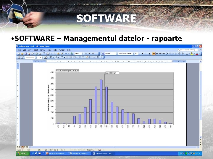 SOFTWARE • SOFTWARE – Managementul datelor - rapoarte 