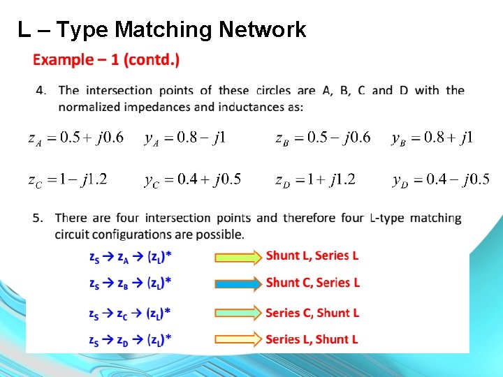 L – Type Matching Network 