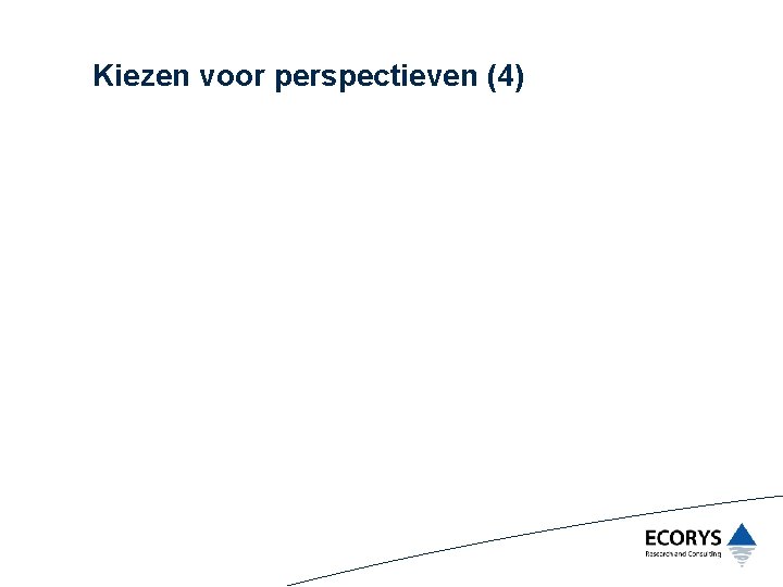 Kiezen voor perspectieven (4) 