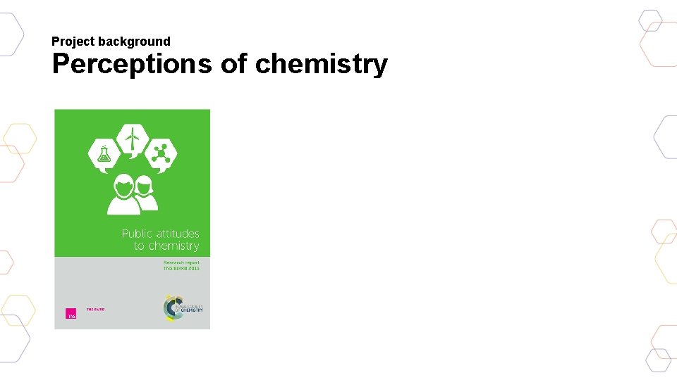 Project background Perceptions of chemistry 