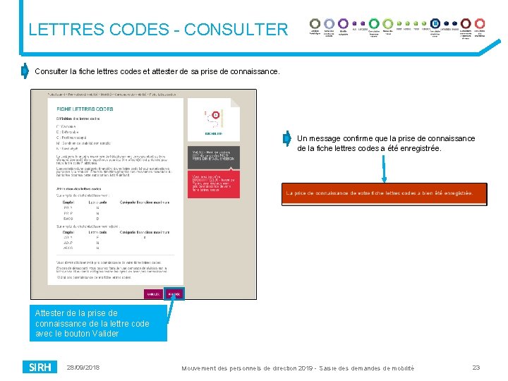 LETTRES CODES - CONSULTER - Consulter la fiche lettres codes et attester de sa