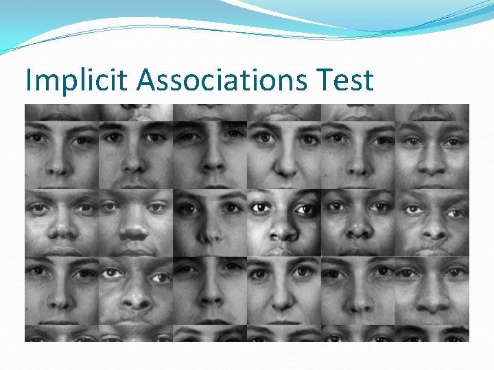 Implicit Associations Test 
