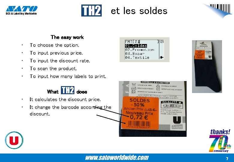 et les soldes The easy work choose the option. input previous price. input the