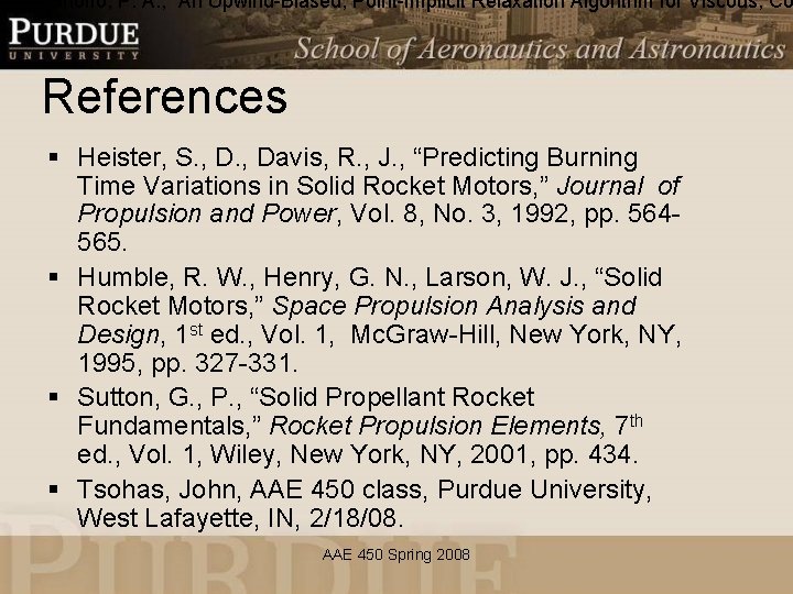 Gnoffo, P. A. , "An Upwind-Biased, Point-Implicit Relaxation Algorithm for Viscous, Co References §