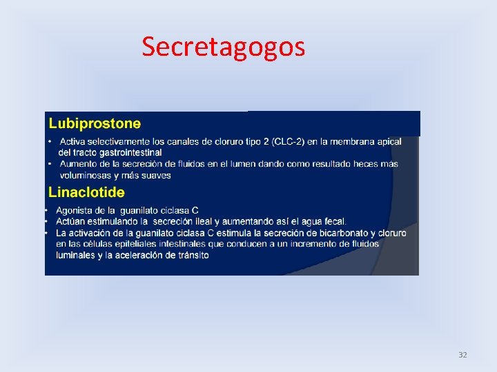 Secretagogos 32 