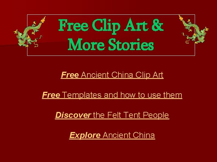 Free Clip Art & More Stories Free Ancient China Clip Art Free Templates and