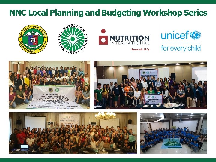 NNC Local Planning and Budgeting Workshop Series 