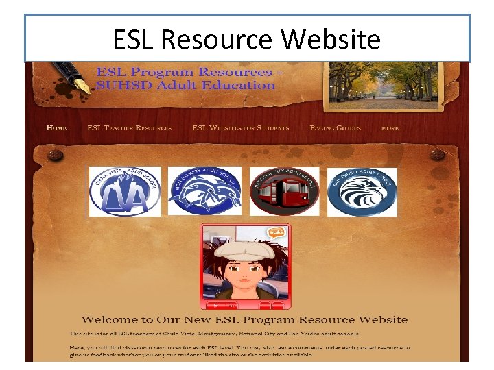 ESL Resource Website 