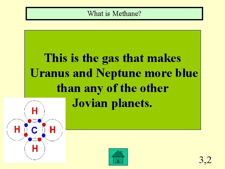 What is Methane? This is the gas that makes Uranus and Neptune more blue