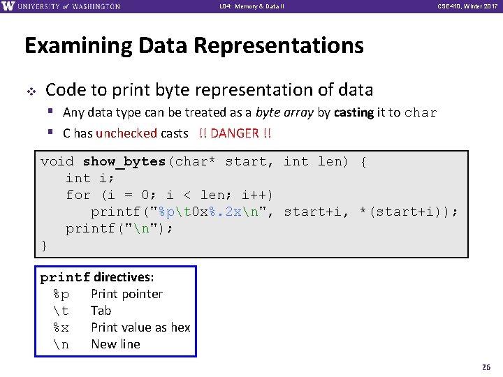 L 01: L 04: Intro, Memory Combinational & Data Logic II CSE 369, CSE