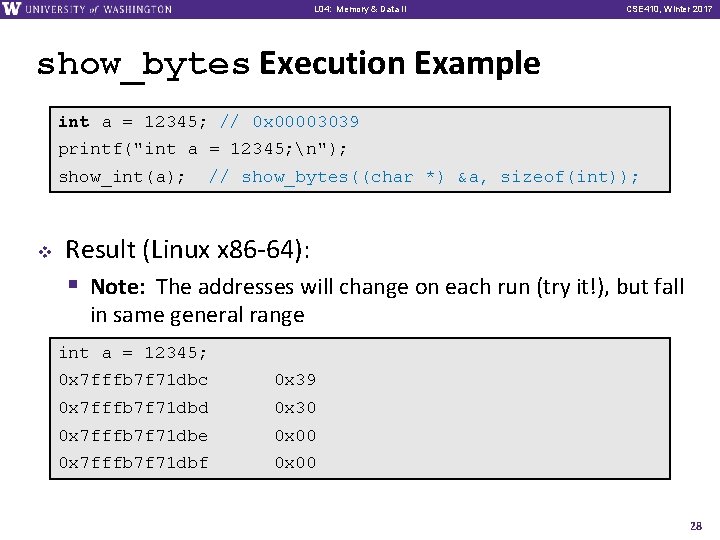 L 01: L 04: Intro, Memory Combinational & Data Logic II CSE 369, CSE