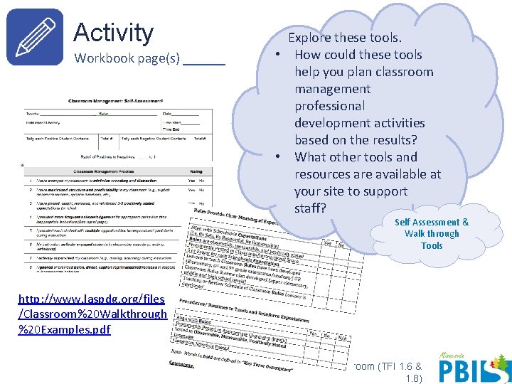 Activity Workbook page(s) ______ Explore these tools. • How could these tools help you