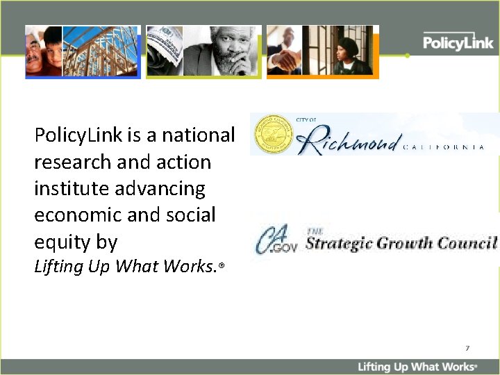 Policy. Link is a national research and action institute advancing economic and social equity