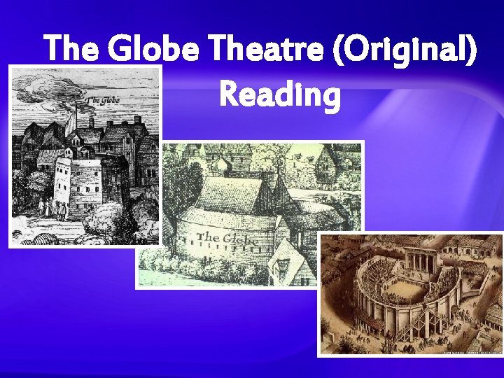 The Globe Theatre (Original) Reading 