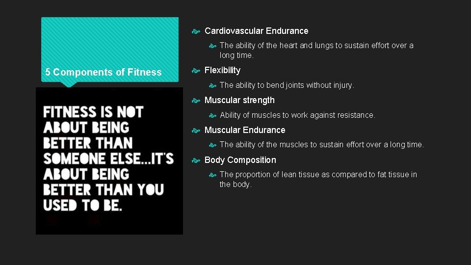 Cardiovascular Endurance The ability of the heart and lungs to sustain effort over Cardiovascular Endurance The ability of the heart and lungs to sustain effort over