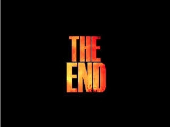 THE END 