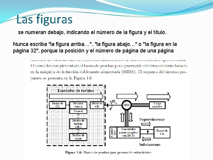 Las figuras se numeran debajo, indicando el número de la figura y el título.