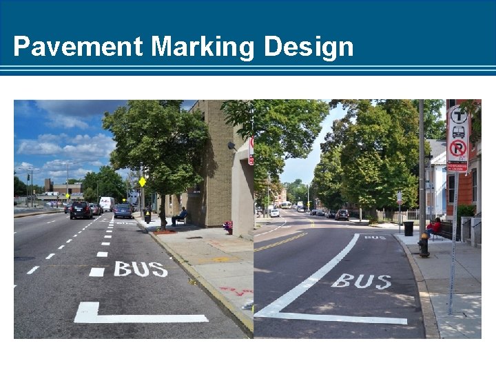 Pavement Marking Design 