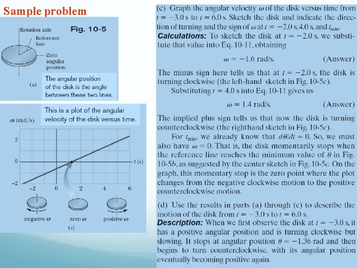 Sample problem 