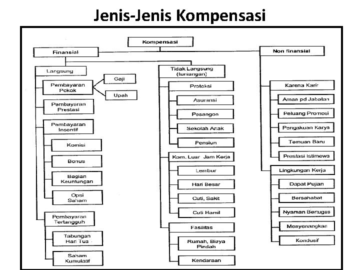 Jenis-Jenis Kompensasi 