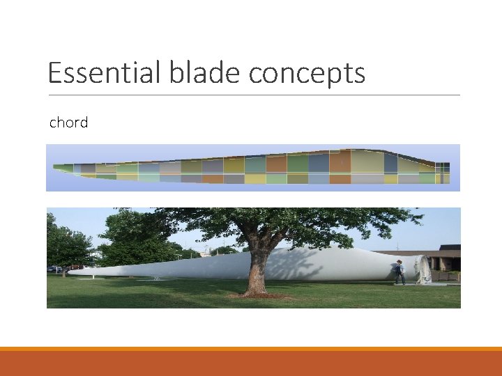 Essential blade concepts chord 
