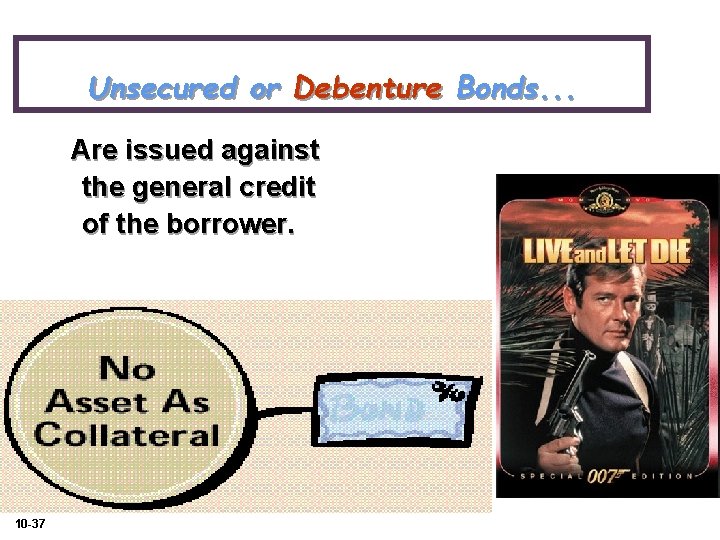 Unsecured or Debenture Bonds. . . Are issued against the general credit of the