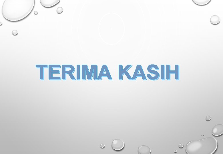 TERIMA KASIH 13 