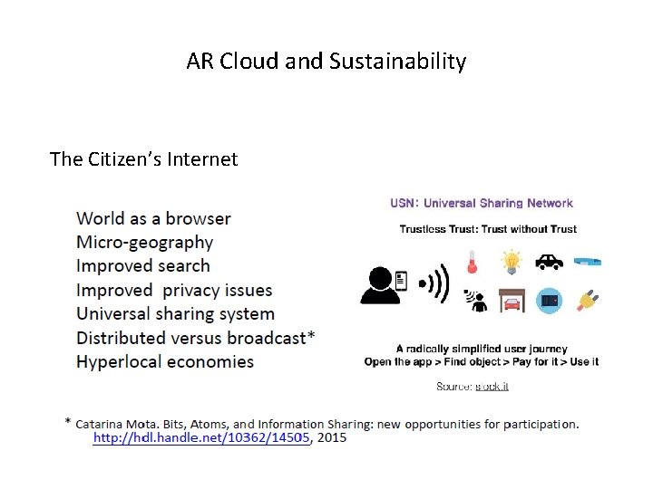 AR Cloud and Sustainability The Citizen’s Internet 