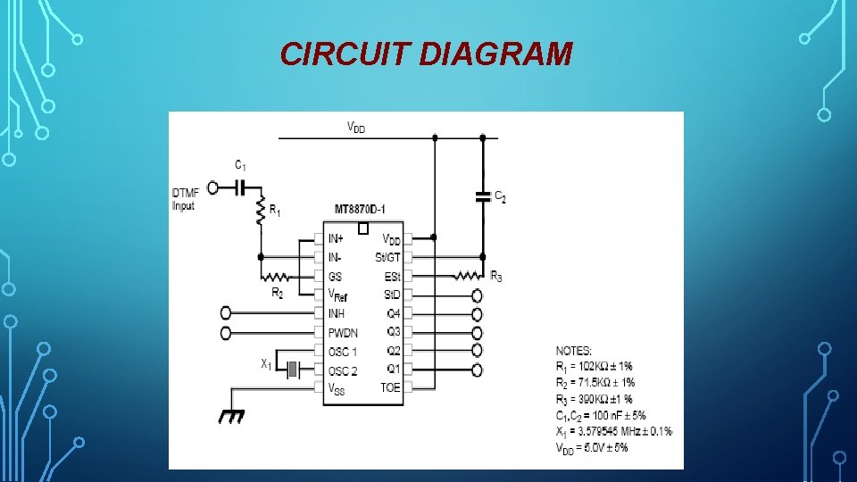 CIRCUIT DIAGRAM 
