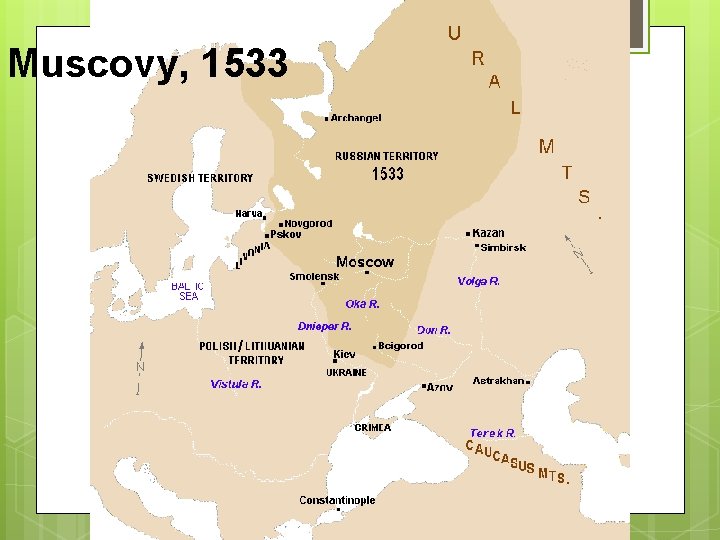 Muscovy, 1533 