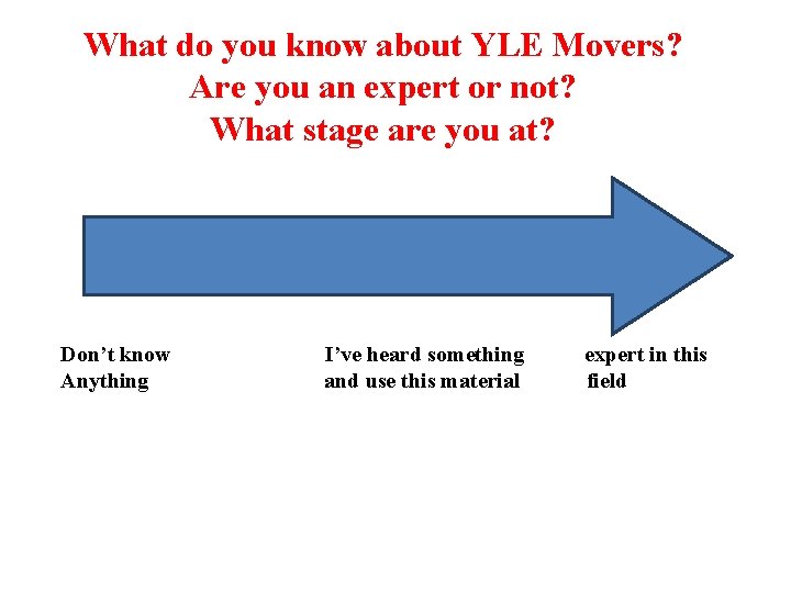 What do you know about YLE Movers? Аre you an expert or not? What