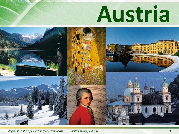 Austria Regional Centre of Expertise (RCE) Graz-Styria Sustainability field trip 3 