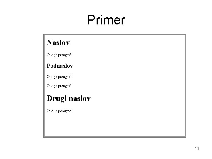Primer 11 Primer 11