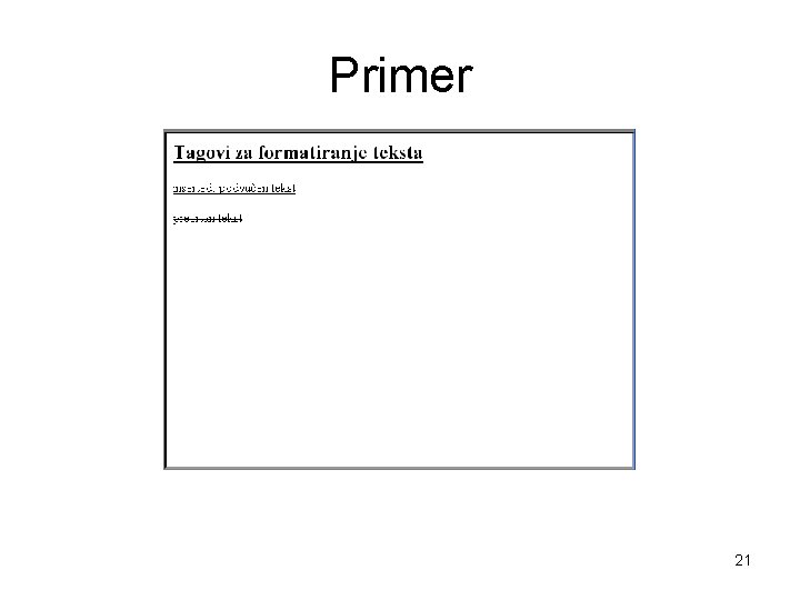 Primer 21 Primer 21