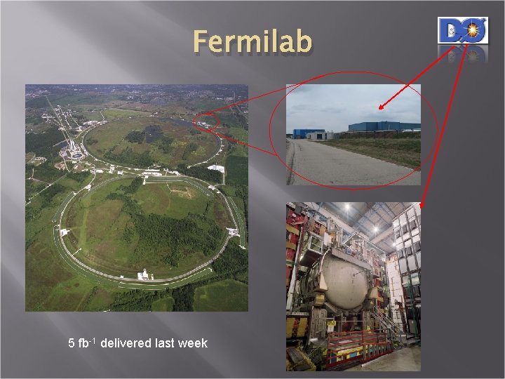 Fermilab 5 fb-1 delivered last week 