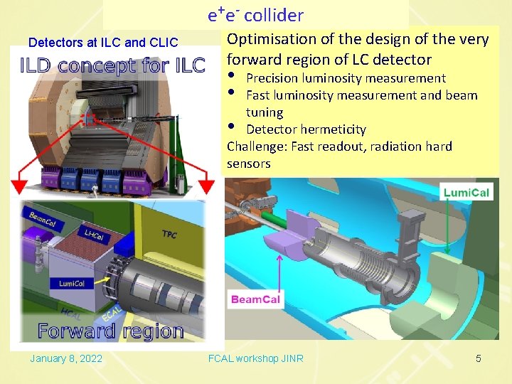 e+e- collider Detectors at ILC and CLIC Optimisation of the design of the very