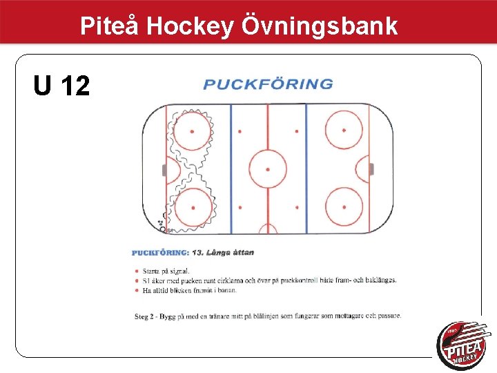 Piteå Hockey Övningsbank U 12 
