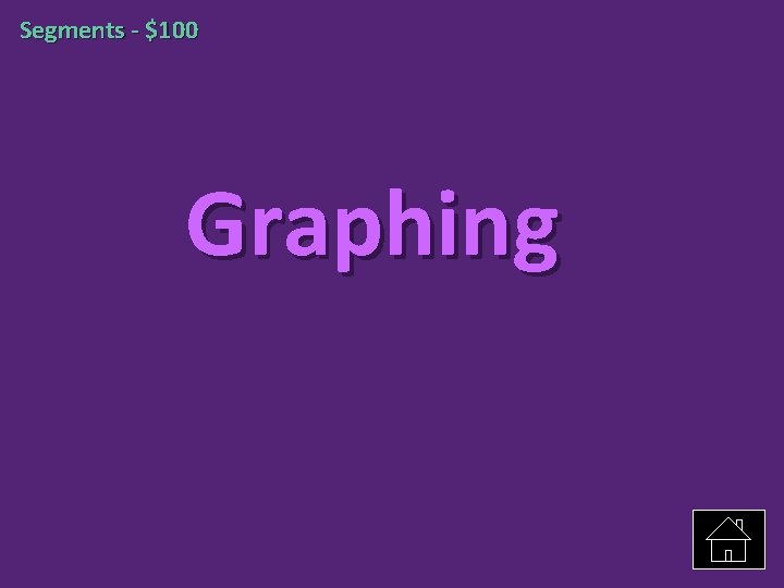Segments - $100 Graphing 
