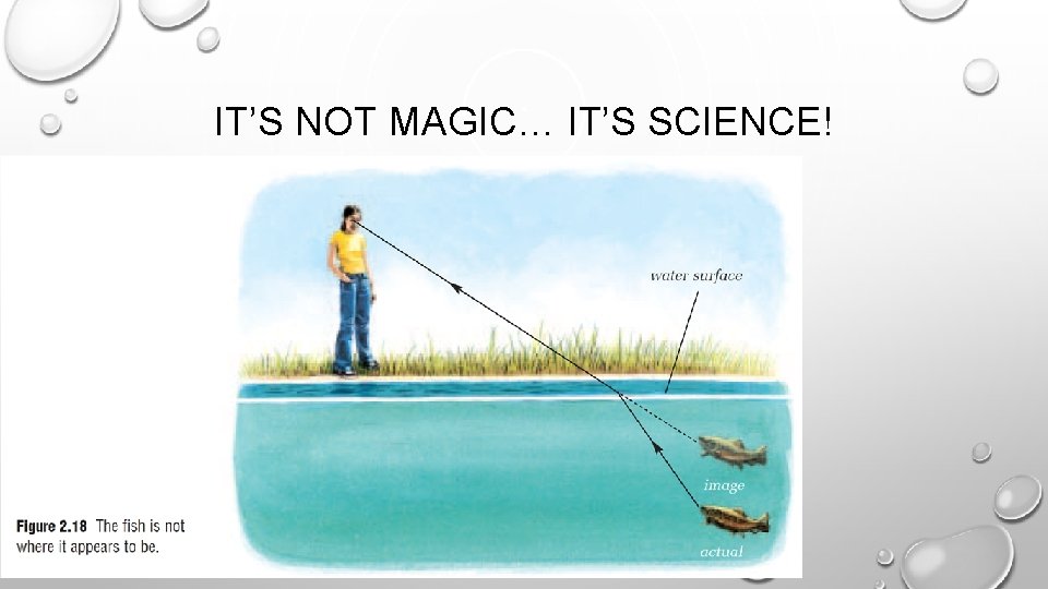 IT’S NOT MAGIC… IT’S SCIENCE!  IT’S NOT MAGIC… IT’S SCIENCE!